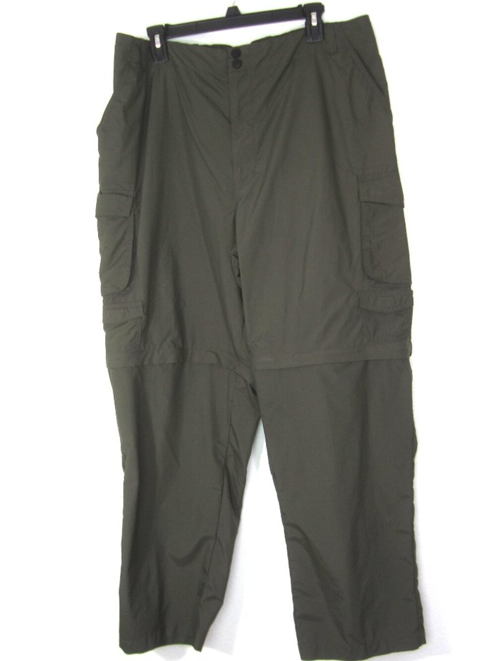 Rugged Exposure EUC Convertible Mens Pants 2XL XXL Olive Green